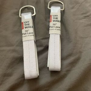 Off White Shoe Laces